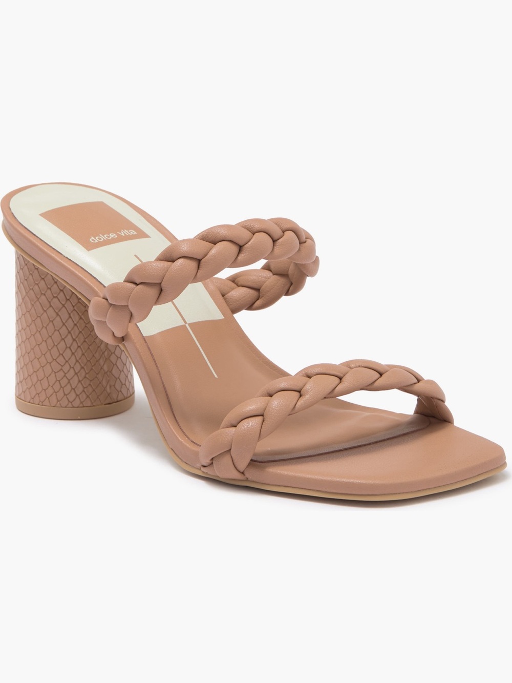 Dolce Vita Nairi Braided Strappy Sandal - Cafe Stella size 8
